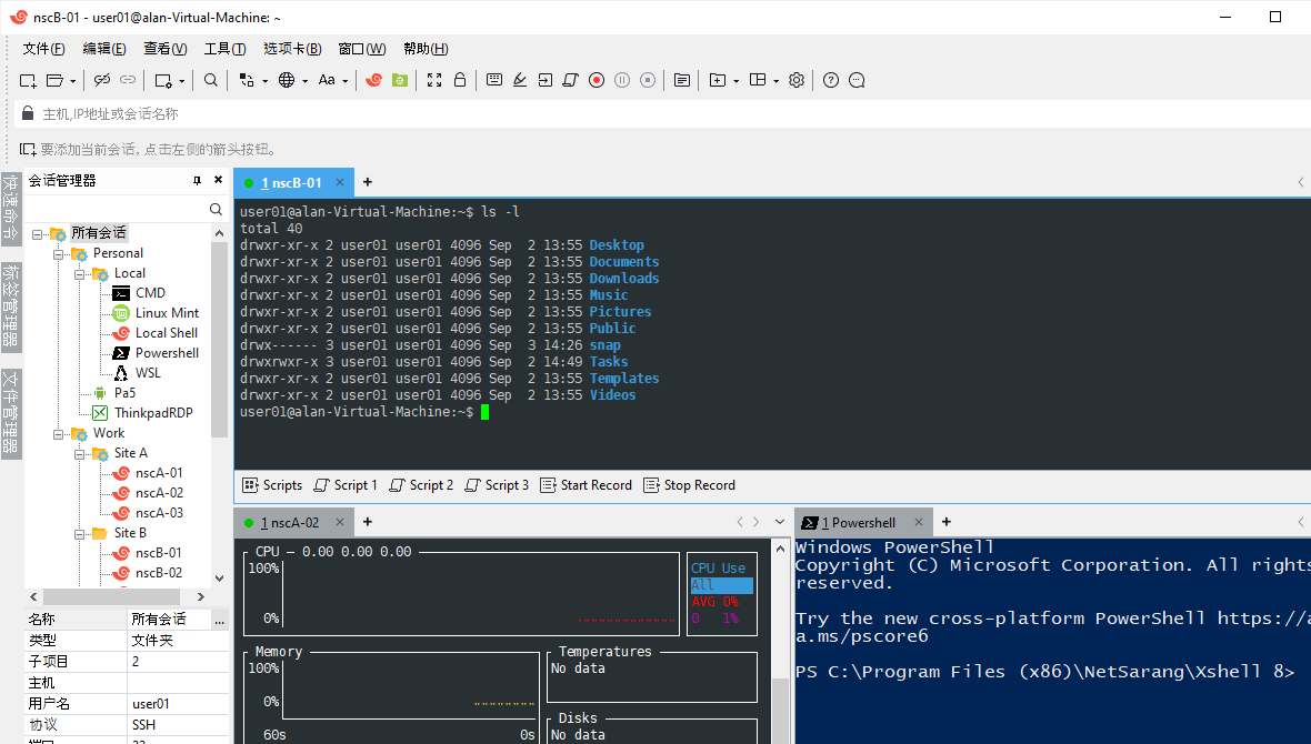 NetSarang Xshell Plus(Xshell/Xftp合集) v8.0.0010 中文绿色版