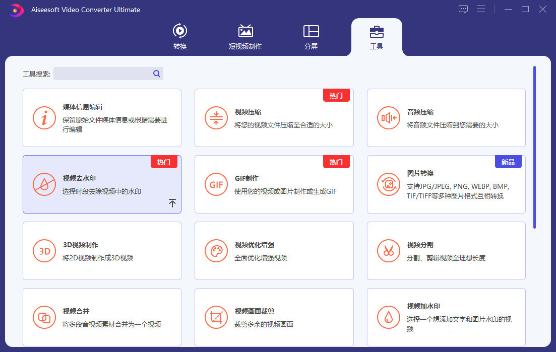 视频格式转换软件 | Aiseesoft Video Converter v10.9.18 中文破解版