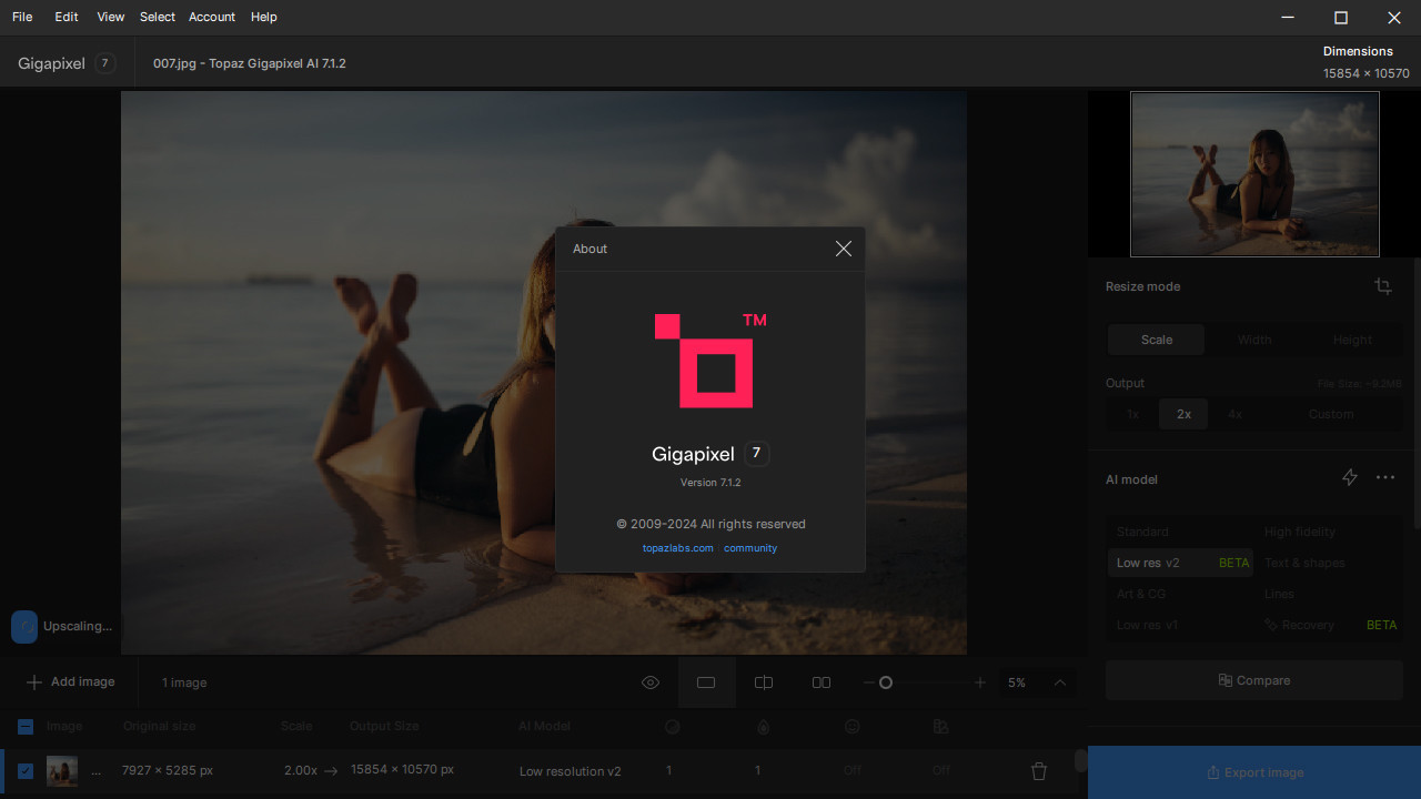 无损图片放大工具 | Topaz Gigapixel AI v8.4.4 直装破解版