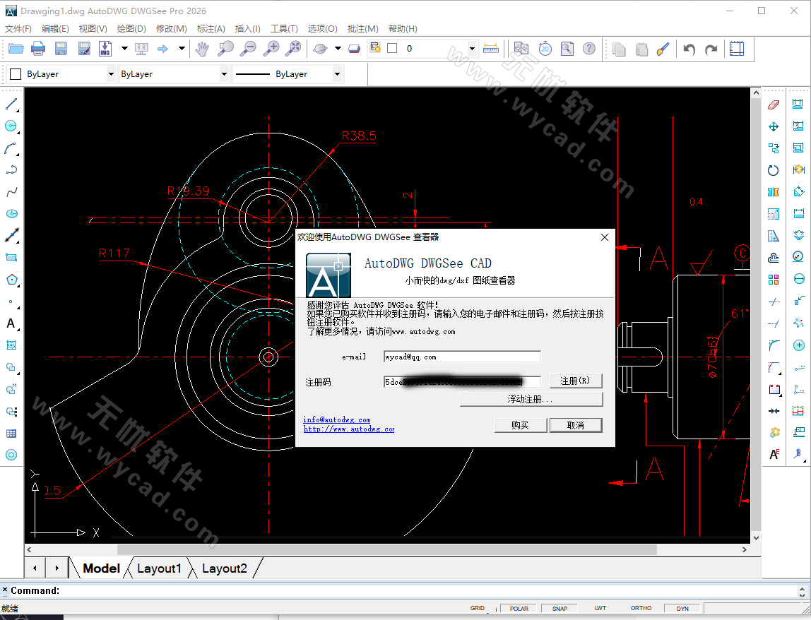 CAD 图纸查看器 AutoDWG DWGSee Pro 2026 8.60 中文汉化绿色版-图片2
