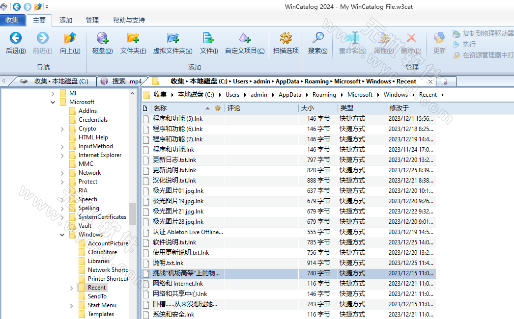 文件索引工具 | WinCatalog v2024.17.0.728 中文绿色版