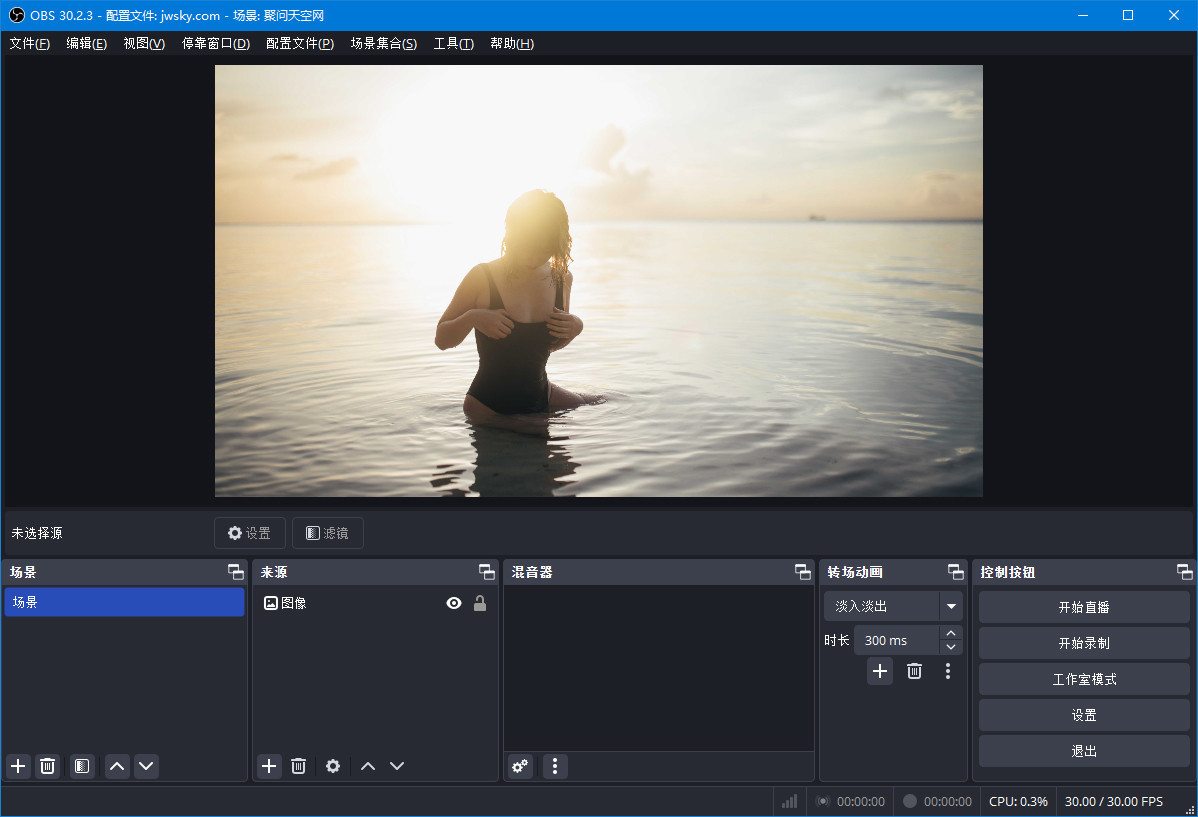 录屏直播软件 | OBS Studio v32.0.0  中文安装版及绿色版
