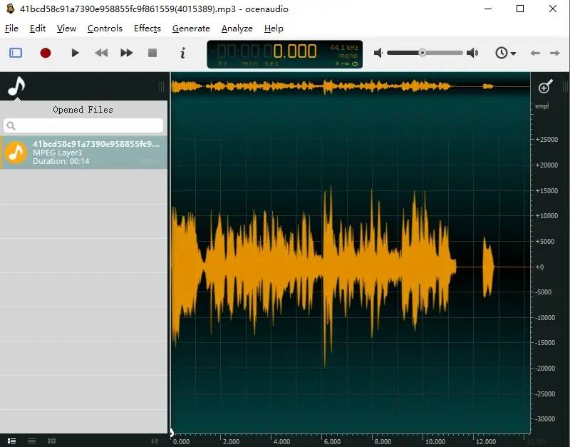 录音和音频编辑软件 | Ocenaudio v3.15.3 中文绿色版